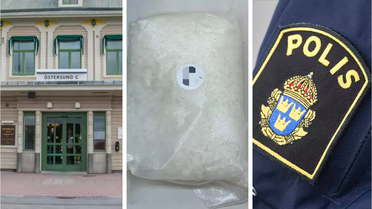 Polis tog sig an stökiga resenärer – hittade ett kilo knark