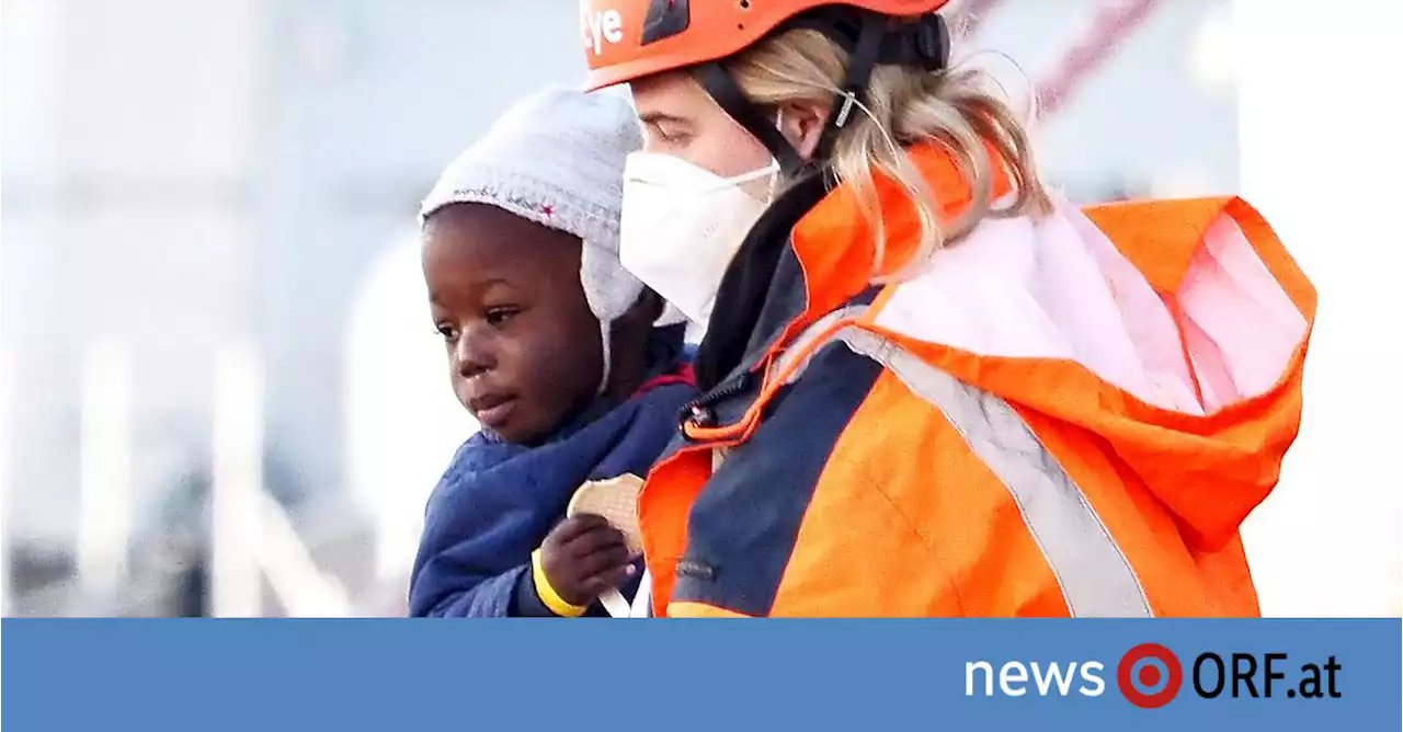 Flucht über Mittelmeer: Starker Anstieg bei unbegleiteten Kindern