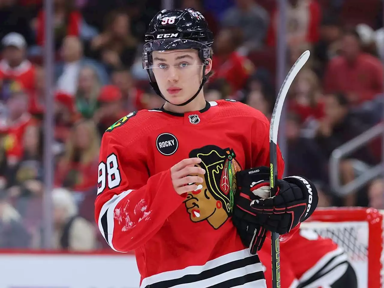 Connor Bedard nets two points in first NHL exhibition game with Blackhawks