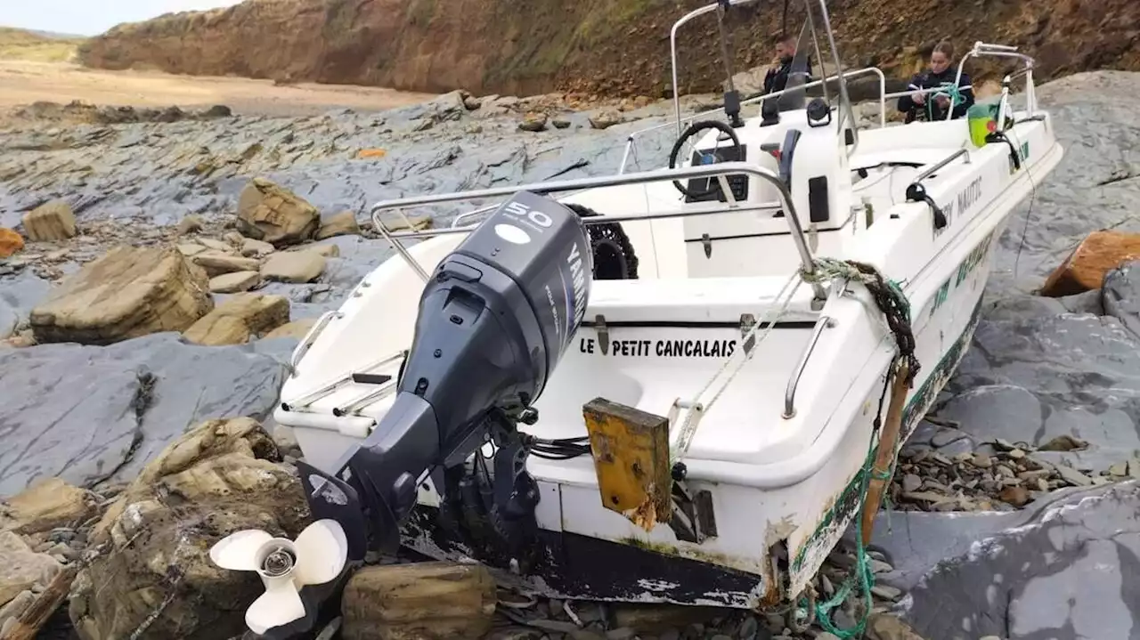 Un bateau au mouillage à Cancale s’échoue sur des rochers dans la Manche