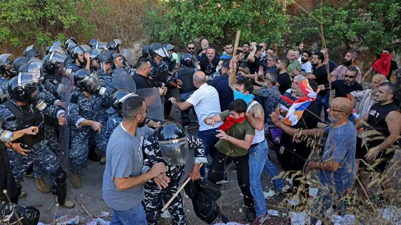 Liban: violents heurts lors d'une manifestation d'Arméniens contre la dissolution du Haut-Karabakh