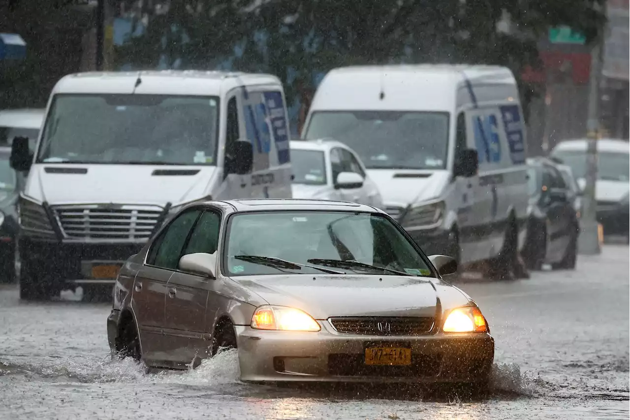 New York subways disrupted as more heavy rain triggers flooding