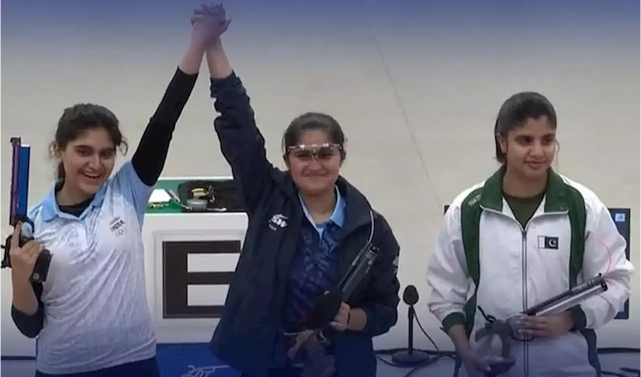 Kishmala Talat wins bronze in Asian Games 2023 shooting