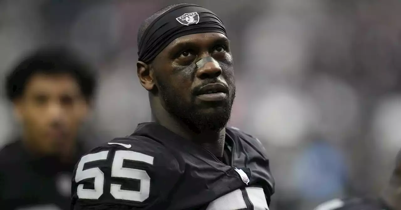 Raiders defensive end Chandler Jones arrested in protective order violation, authorities say