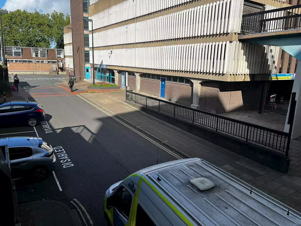 Major emergency services incident at car park in Shrewsbury town centre