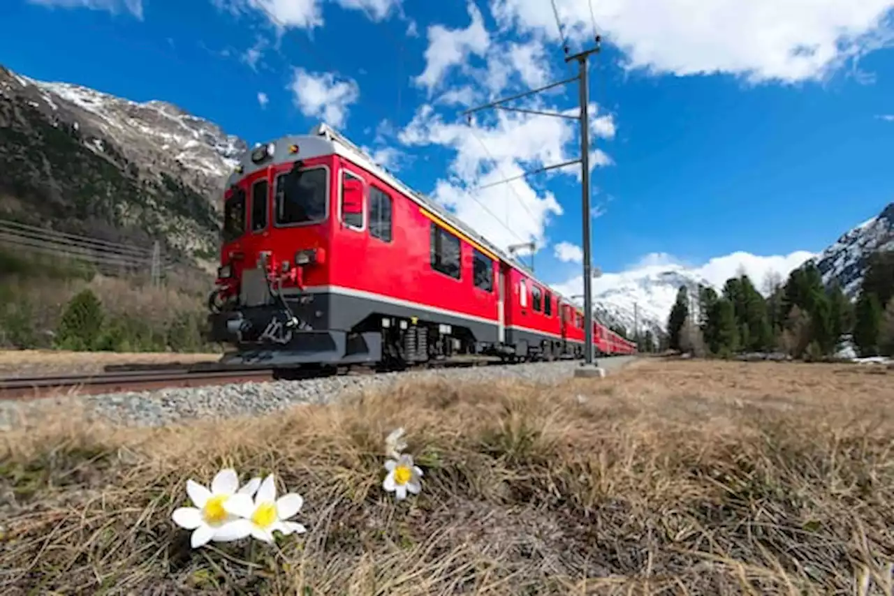 Bambini in viaggio, sul Trenino Rosso del Bernina