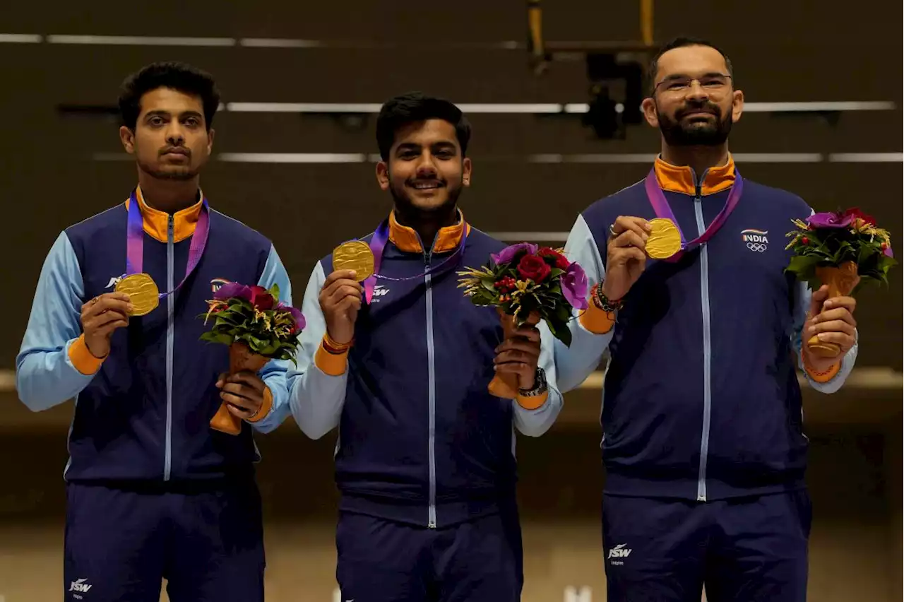 India's shooters beat China on way to world record, gold medal at Hangzhou Asian Games