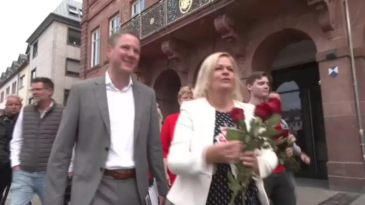 Hessen-Wahl: SPD Mit Spitzenkandidatin Nancy Faeser Am Start