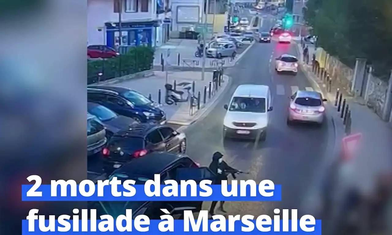 Fusillade en plein jour dans une rue commerçante à Marseille