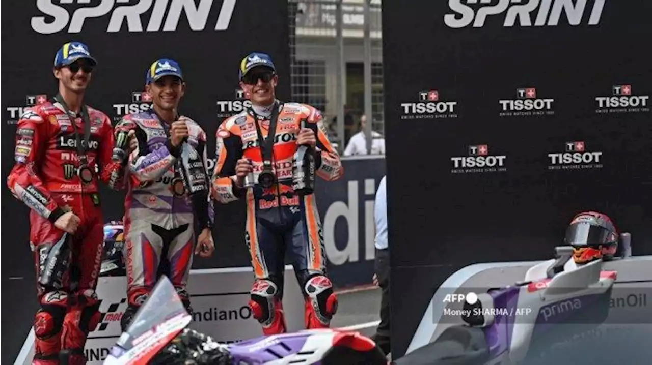 Jomplangnya Bonus Rider Pemenang Balapan MotoGP 2023: Marc Marquez Cuma Raup Rp164 Juta