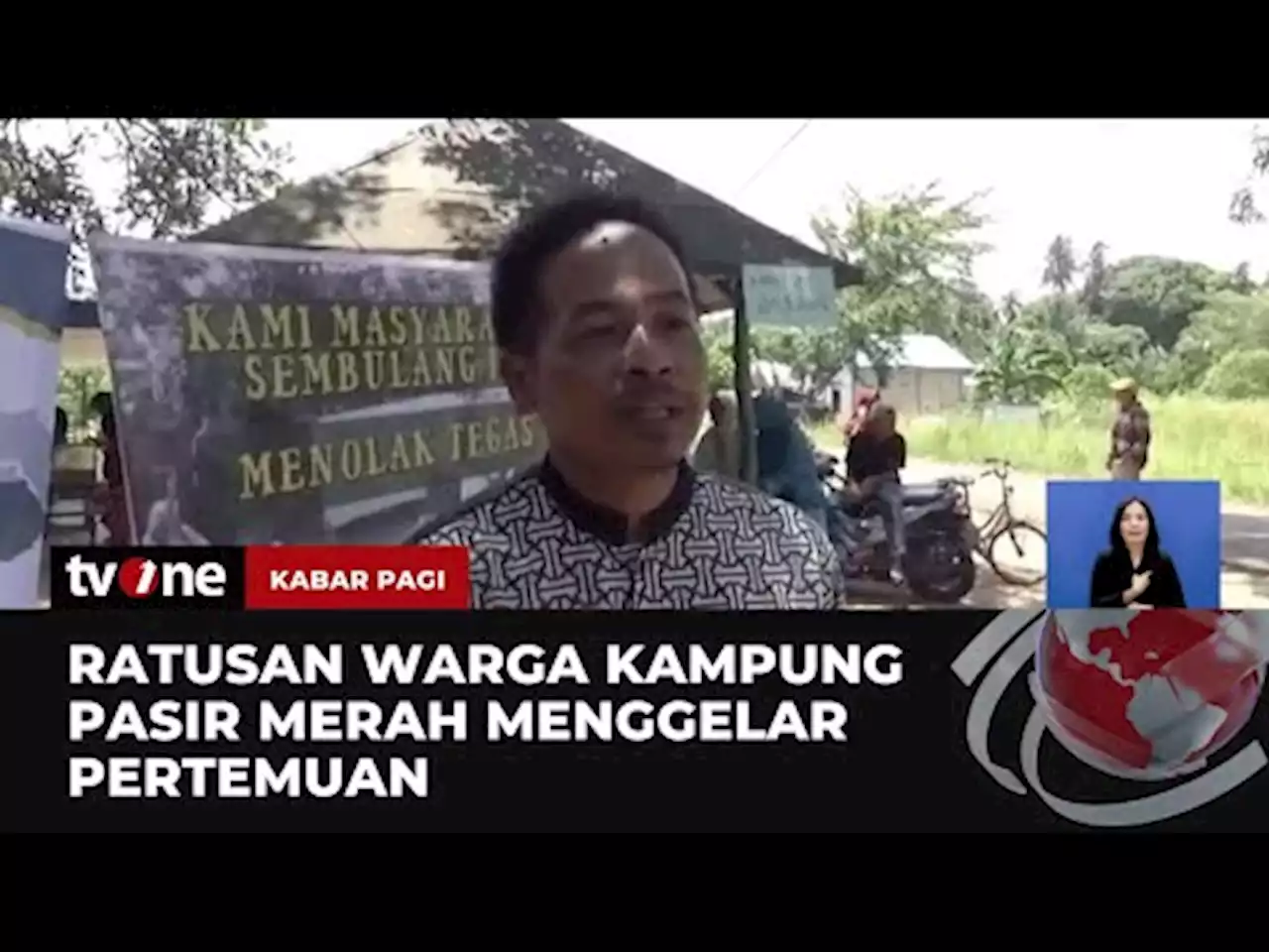 Warga Rempang Gelar Pertemuan Membahas Relokasi