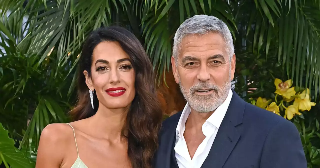 George and Amal Clooney's 6-Year-Old Twins Listen to Heavy Metal