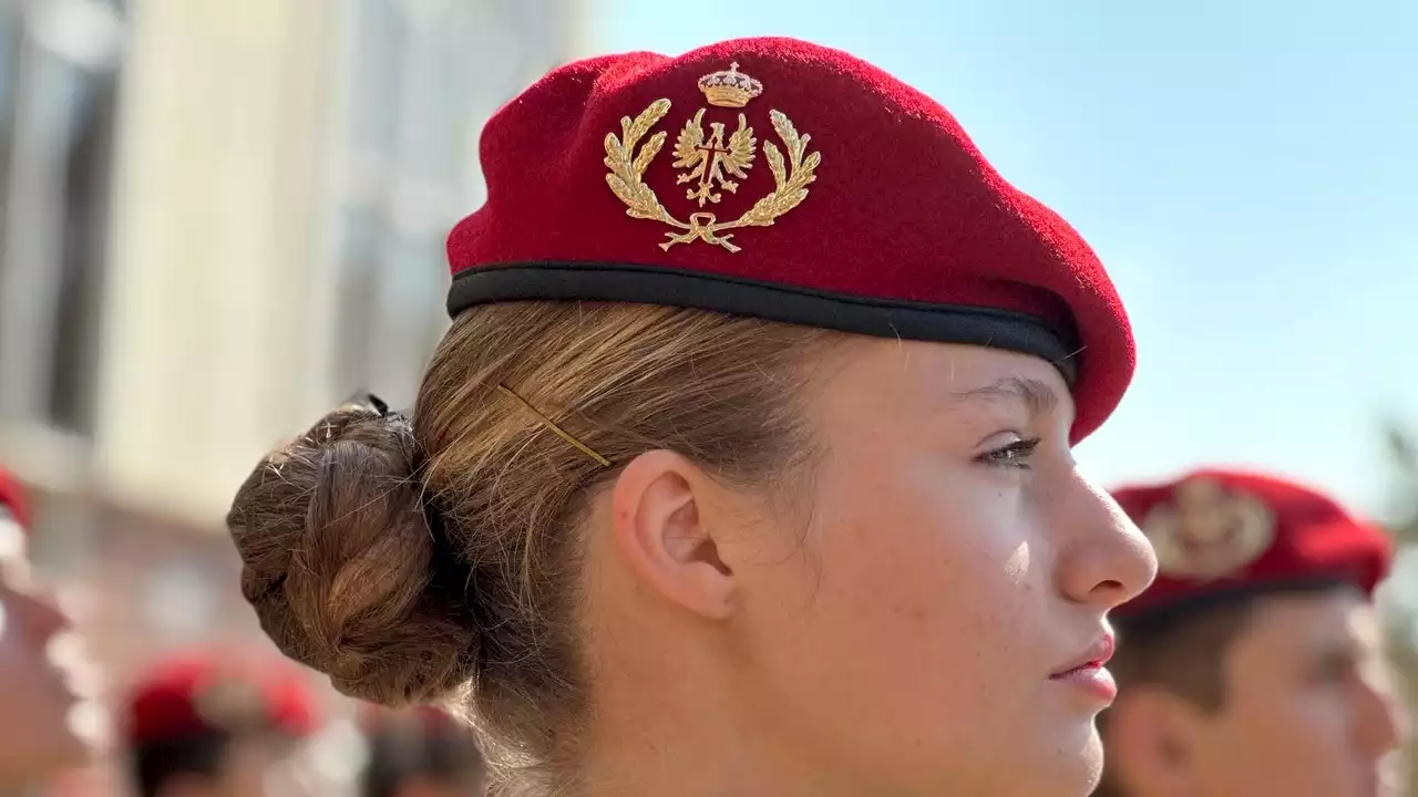 La principessa Leonor di Spagna e le foto del suo addestramento militare