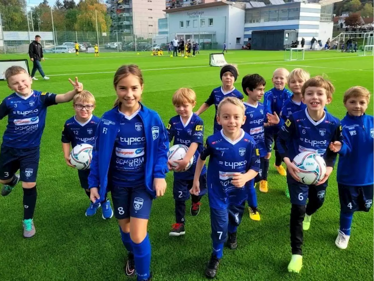 Über 170 fußballbegeisterte Kinder und Jugendliche in Lochau