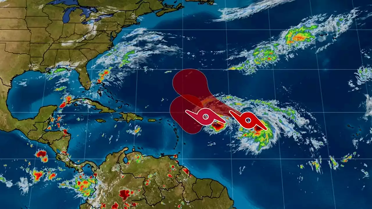 Watching A Pair Of Tropical Storms In The Atlantic - Videos from The Weather Channel