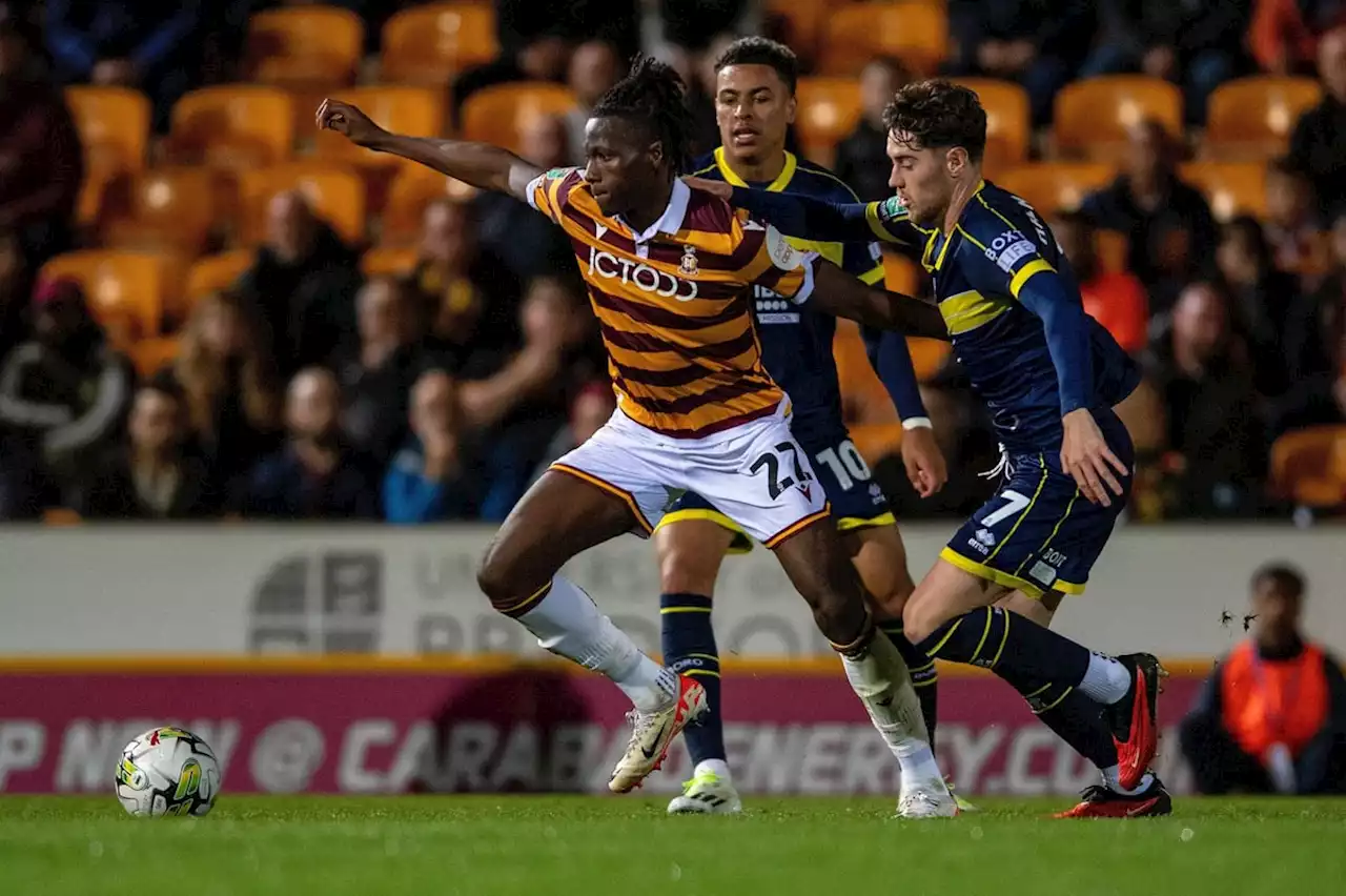 Bradford City v Walsall: Daniel Oyegoke over debut red card as Bantams look to take 'next step'