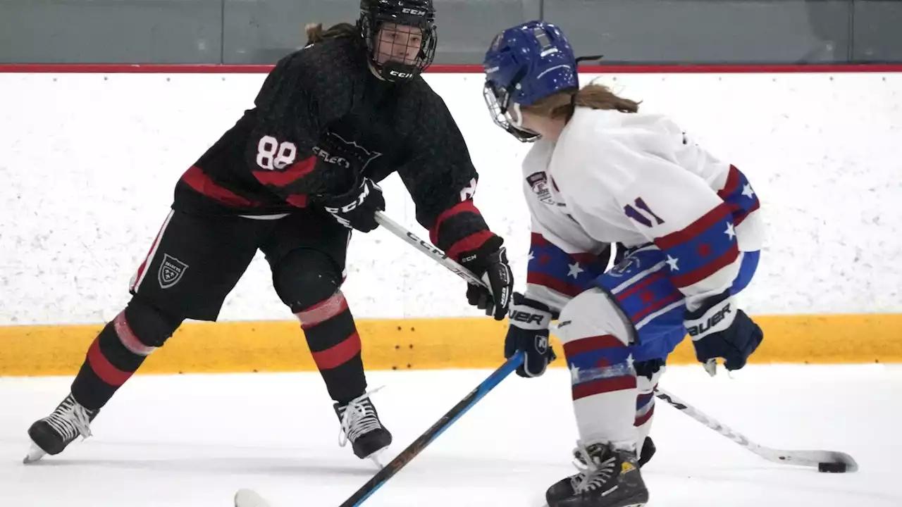 Slovakian teenage girls' hockey phenom Nela Lopusanova arrives in North America