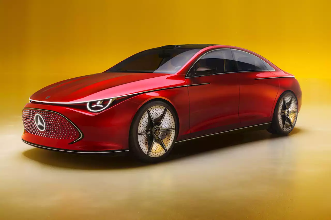 Mercedes CLA concept previews 466-mile EV saloon for 2025