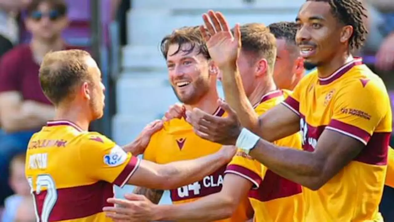 Motherwell go level at summit with win over Hearts