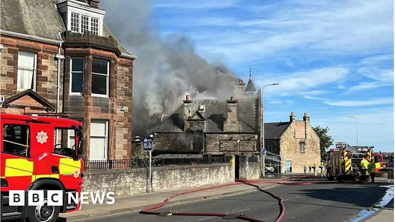 Fire breaks out at former Kitty's nightclub in Kirkcaldy