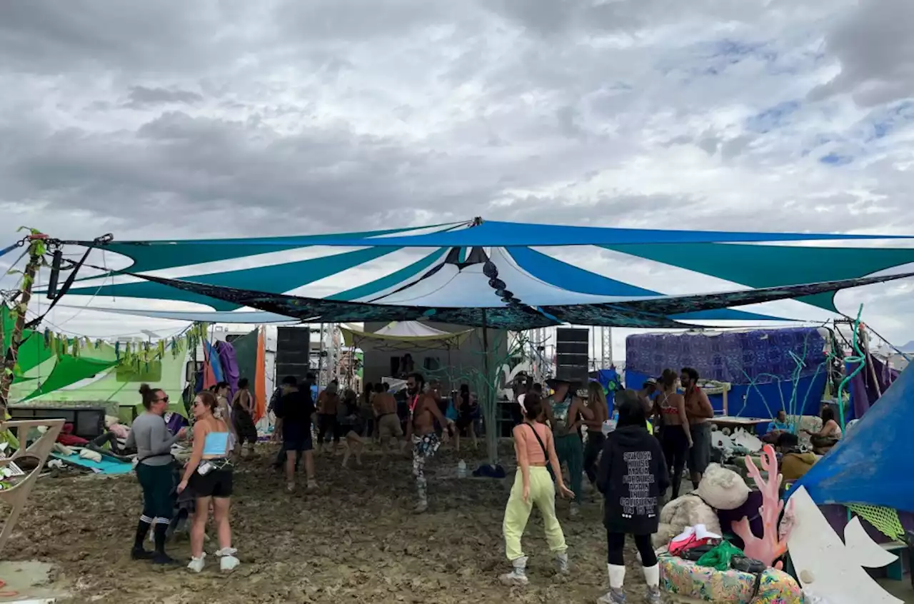 Burning Man Gates Close, Thousands Told to Shelter in Place Due to Heavy Rain & Muddy Conditions