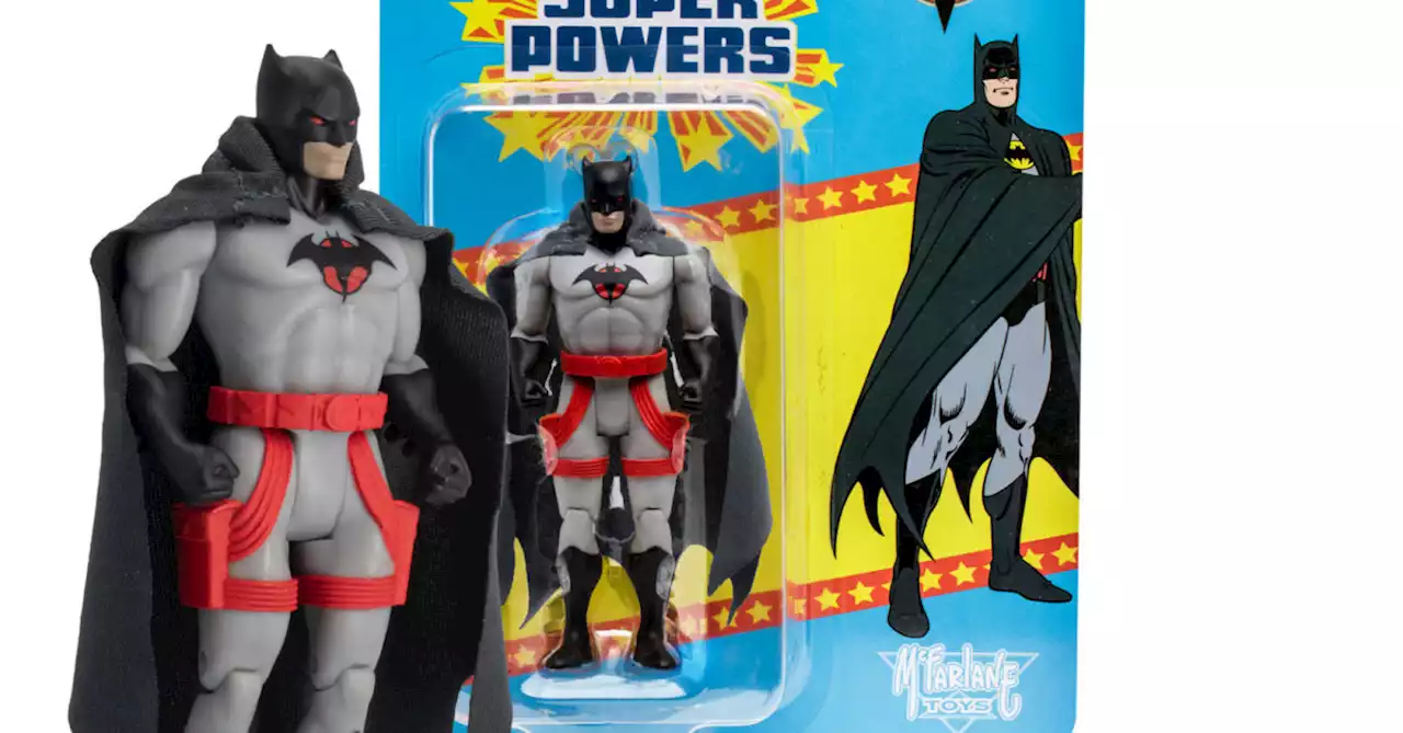 New DC Super Powers Batman and Vehicle Land at McFarlane Toys