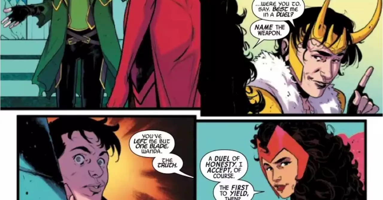 Scarlet Witch #8 Preview: What's Loki Hiding? What Isn't He?