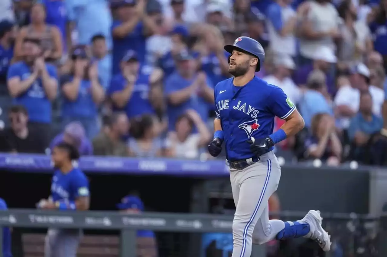 Blue Jays blow 5-0 lead, lose 8-7 to lowly Rockies