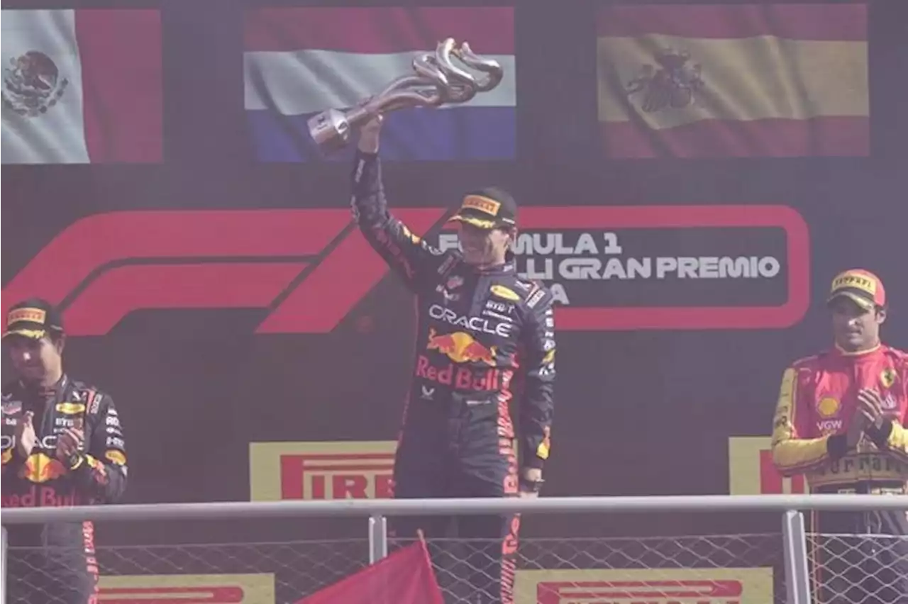 Max Verstappen wins Italian GP for record 10th straight F1 victory