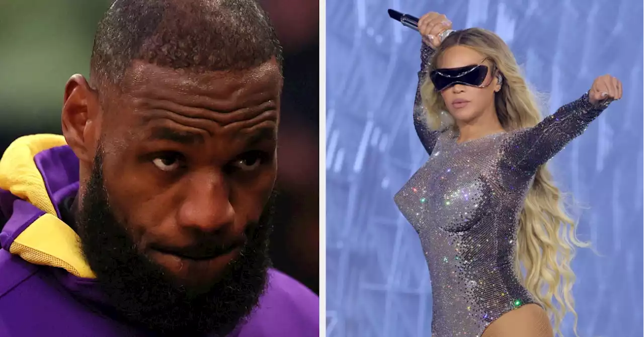 People Are Calling Out LeBron James Over The Outfit He Wore To Beyoncé’s Renaissance Concert