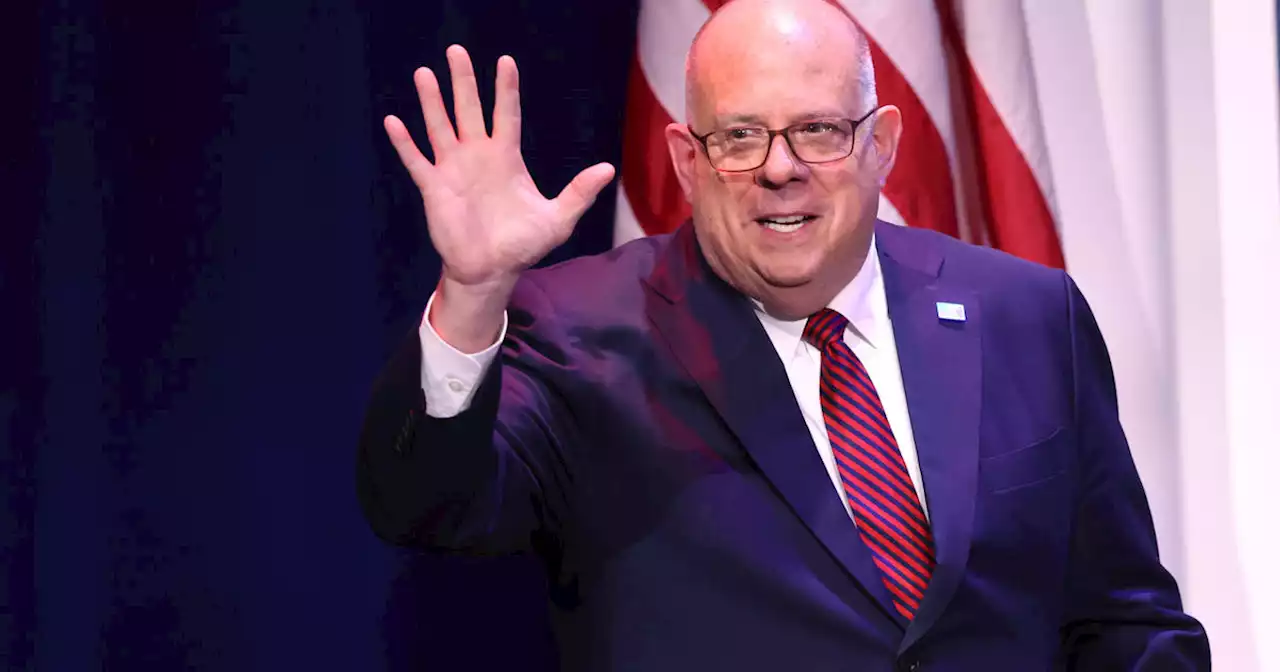 Larry Hogan says he has 'not closed the door' to running for president under a No Labels ticket