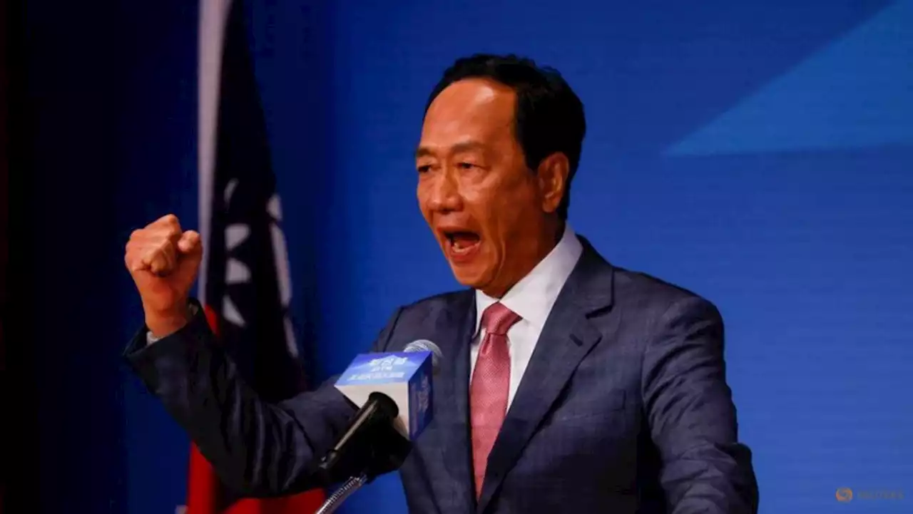 Terry Gou, seeking Taiwan presidency, resigns as Foxconn board member