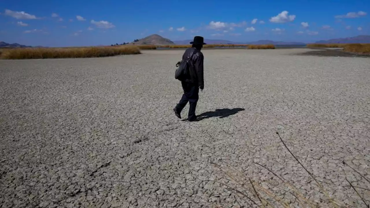 The world's highest navigable lake is drying out