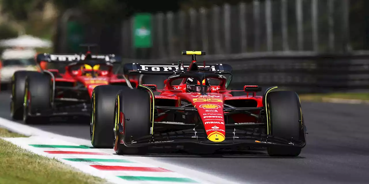 F1, a Monza è doppietta Red Bull: Verstappen record, Sainz 3° davanti a Leclerc