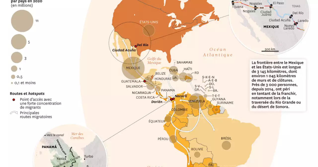 Migrations. Entre les États-Unis et le Mexique, le nouveau mur est numérique