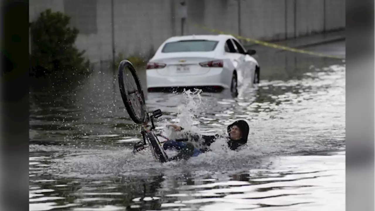 Las Vegas drying out after 2 days of heavy rainfall that prompted water rescues, possible drowning