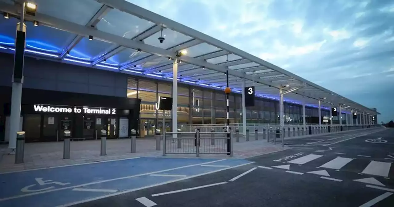 Police storm airport after gun was found in luggage as man arrested