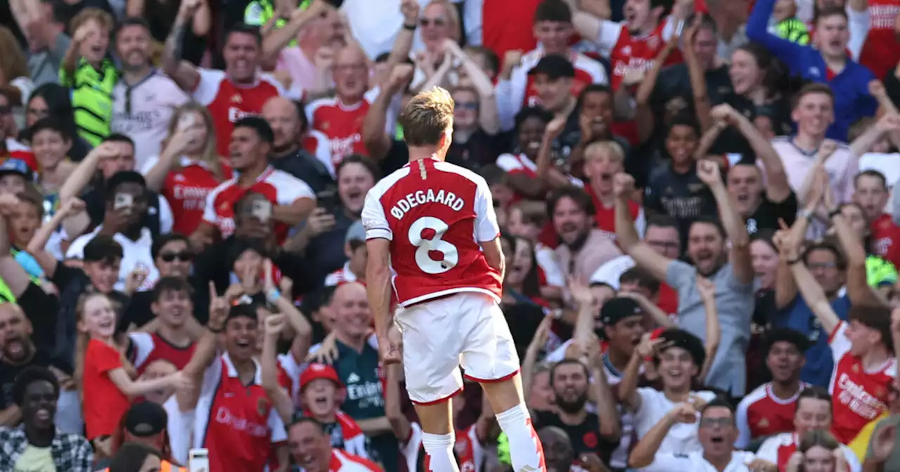 Ødegaard-scoring da Arsenal slo United