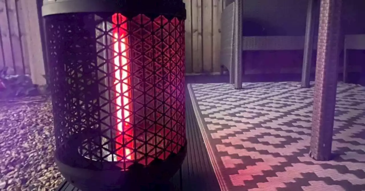 I tried a 'powerful' outdoor heater that made my garden 'toasty'