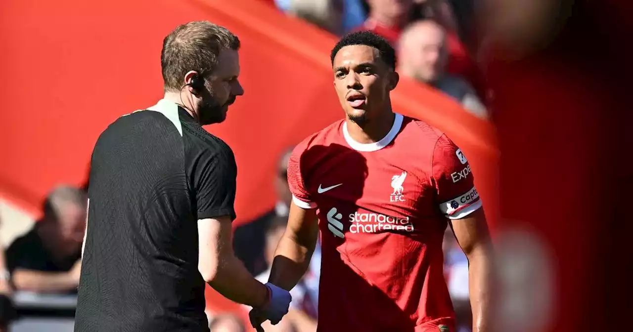 Trent Alexander-Arnold deals Liverpool new injury worry