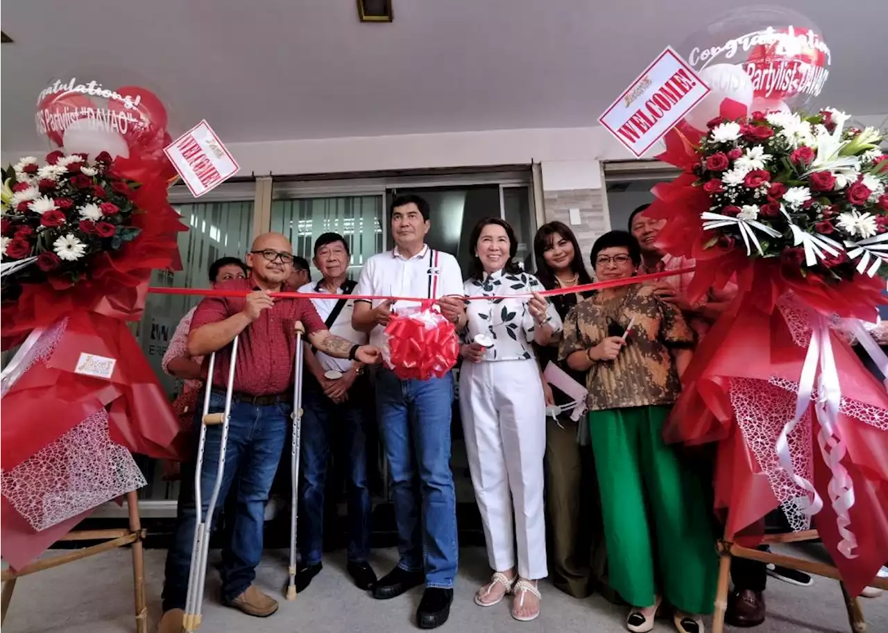 ACT-CIS Partylist opens Davao City HQ; vows to provide immediate aid to Dabawenyos