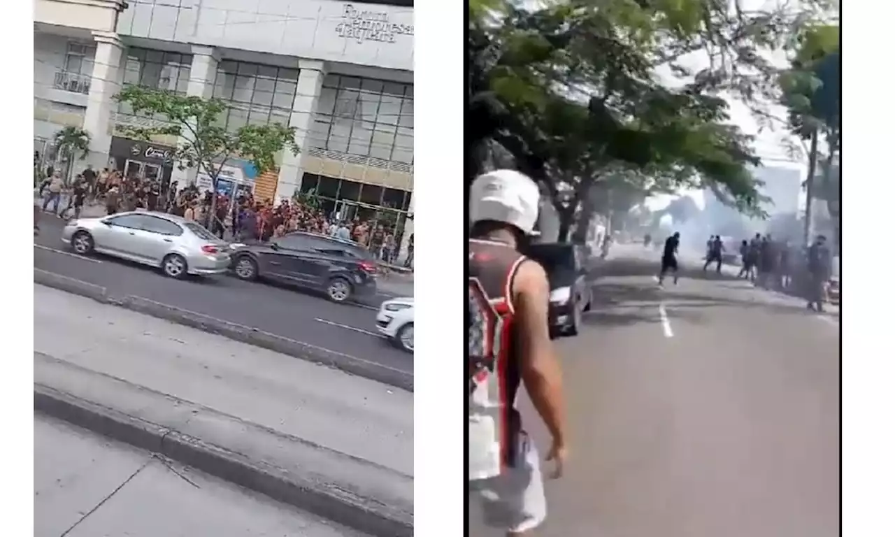 Graves disturbios entre barras bravas antes del clásico entre Botafogo y Flamengo