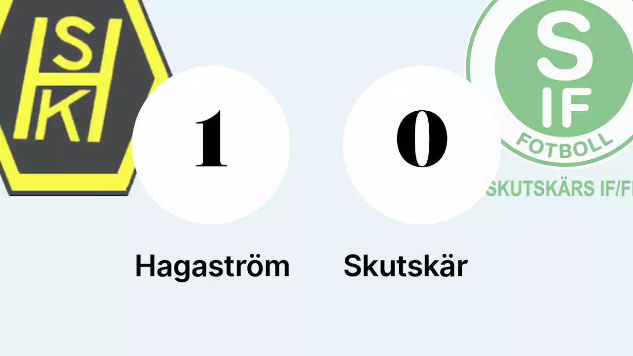 Patrik Lindqvist avgjorde när Hagaström sänkte Skutskär