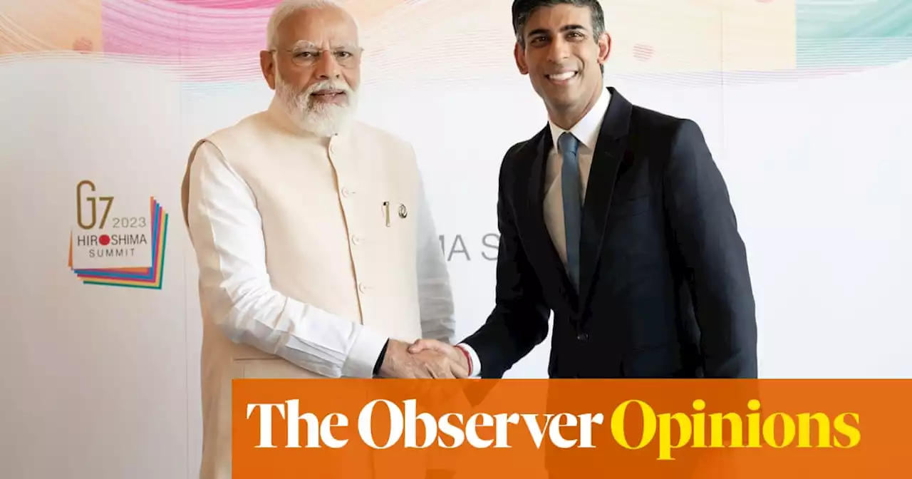 For all Rishi Sunak’s desire to be a big world player, Brexit has ensured a walk-on part