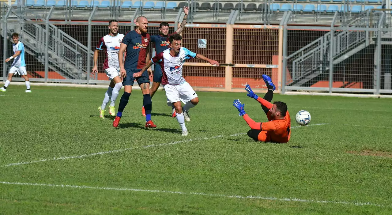 Coppa Italia, la Sanpolese sbanca lo 'Scopigno': battuto il Fc Rieti ai rigori 6-4 dopo l'1-1 del 90'. Foto. Ora il campionato