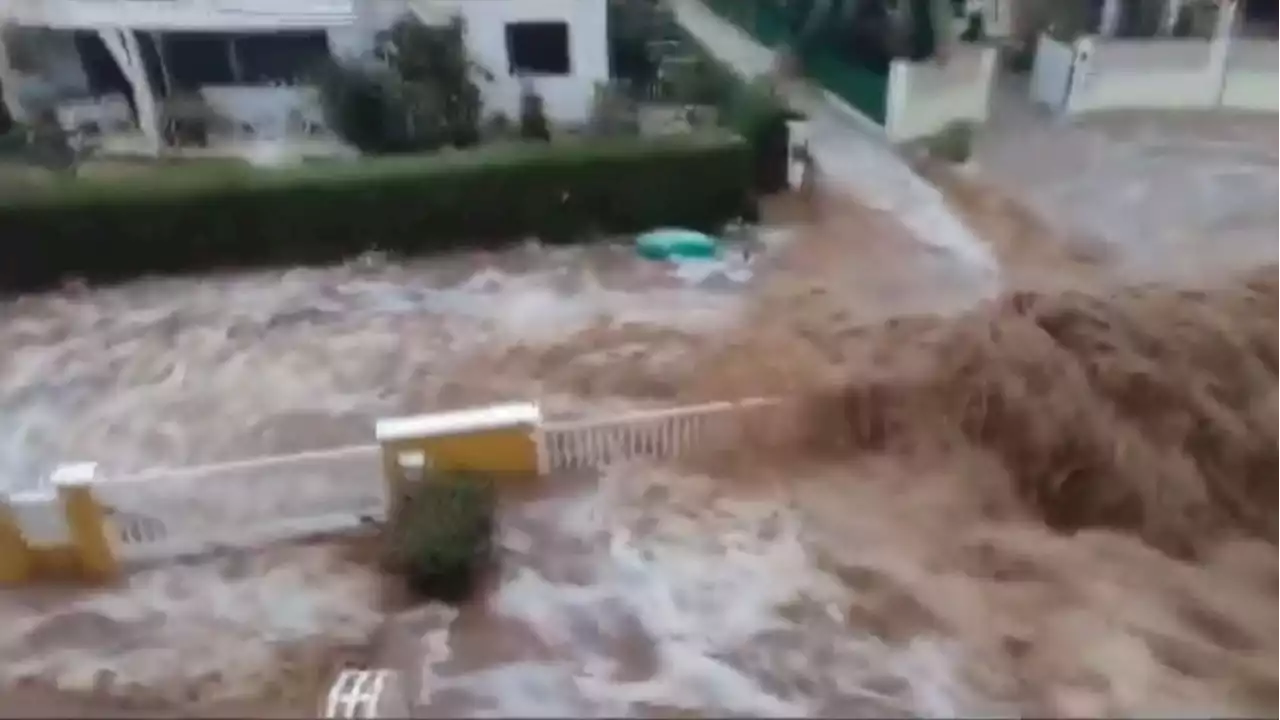 Alcanar, uno de los municipios más afectados por la DANA: el agua ha devorado sus calles