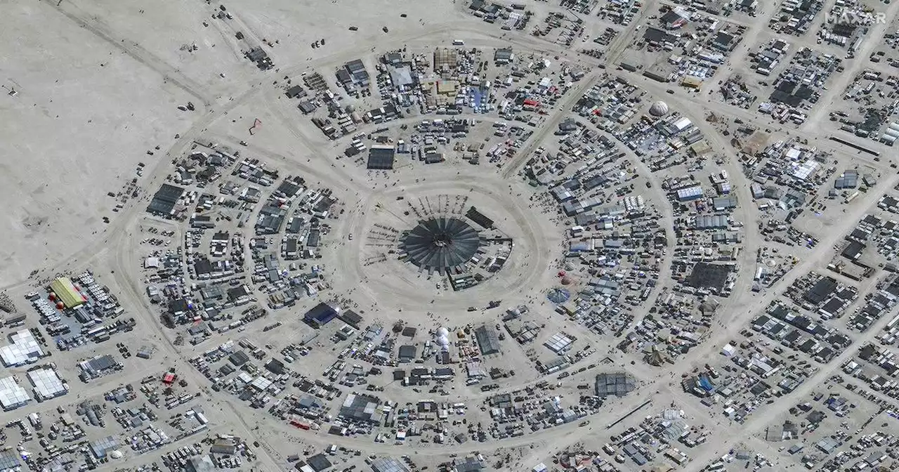 Burning Man revellers told to conserve food and water as event is washed out