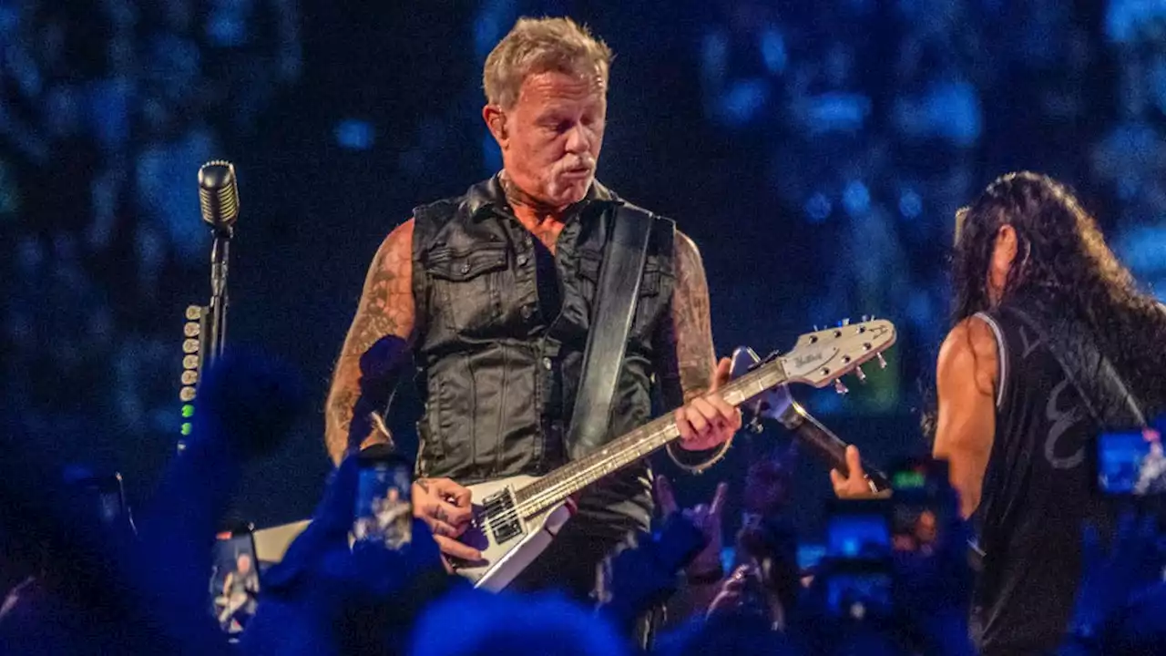 Dog sneaks into Metallica concert in Southern California