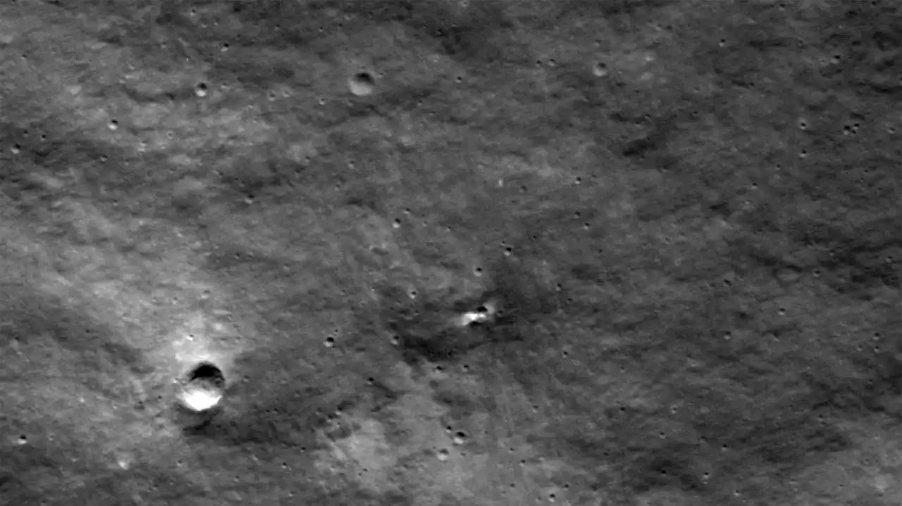 NASA image shows likely lunar crater caused by crash of Russia's Luna 25 mission