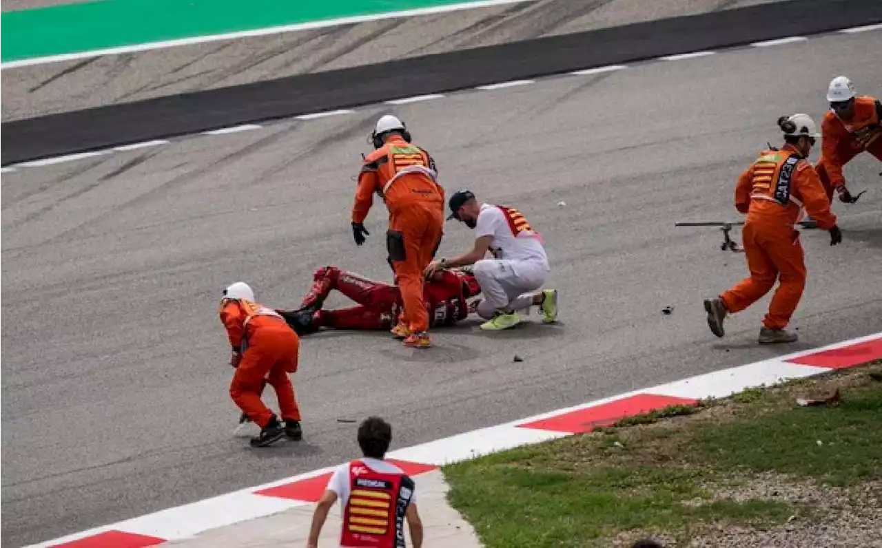 Pilotos salvan vida luego de un percance en el Gran Premio de Cataluña